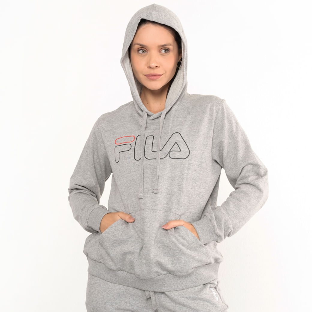 Fila Casaco F12L00882-1438 Mescla Medio Poliester -7-